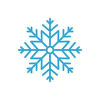 Snowflakes Style Design illustration vector