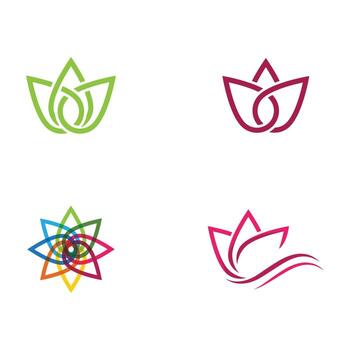 Beauty Vector lotus icon