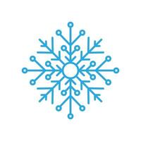 Snowflakes Style Design illustration vector