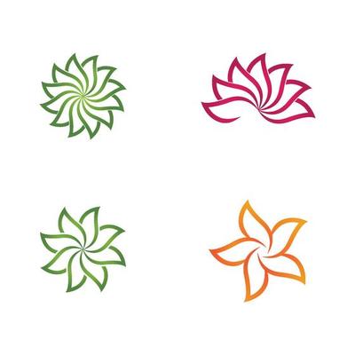 Beauty Vector lotus icon