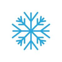 Snowflakes Style Design illustration vector