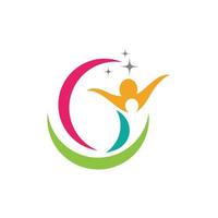 Community, network and social icon vector