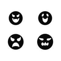 Ghost icons Vector illustration