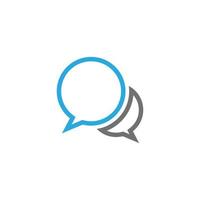 Speech bubble icon vector illustration