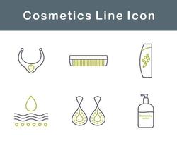 productos cosméticos vector icono conjunto