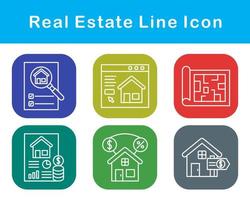 Real Estate Vector Icon Set