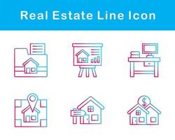 Real Estate Vector Icon Set