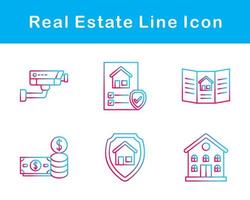 Real Estate Vector Icon Set
