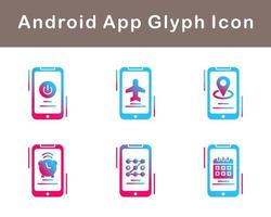 Android Apps Vector Icon Set