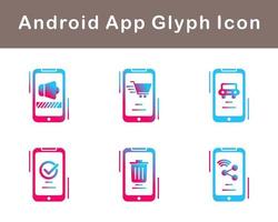 Android Apps Vector Icon Set