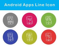 Android Apps Vector Icon Set