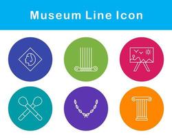 Museum Vector Icon Set