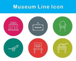 Museum Vector Icon Set