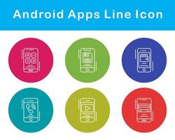 Android Apps Vector Icon Set