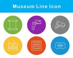 Museum Vector Icon Set