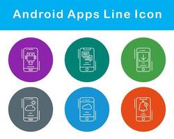 Android Apps Vector Icon Set