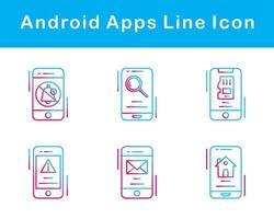 Android Apps Vector Icon Set