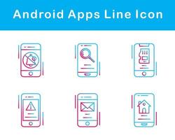 Android Apps Vector Icon Set