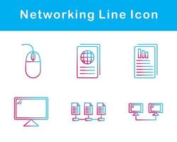 Networking Vector Icon Set