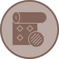 Wallpaper Glyph Icon vector