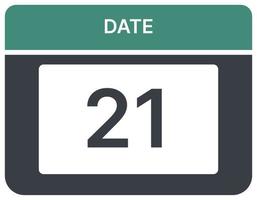 illustration of daily calendar month dates for work vector