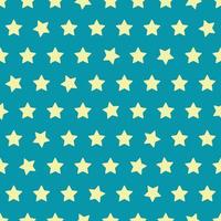 Seamless Twinkle Star Pattern Swatch vector