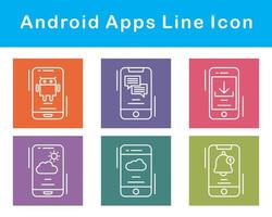 Android Apps Vector Icon Set