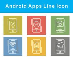 Android Apps Vector Icon Set