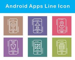 Android Apps Vector Icon Set