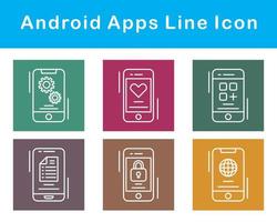 Android Apps Vector Icon Set