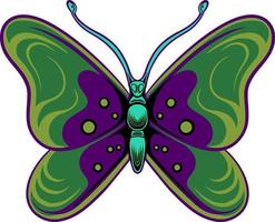 beautiful butterfly vector design for elements, color editable