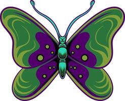 beautiful butterfly vector design for elements, color editable