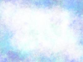 Blue Galaxy Watercolor texture background photo