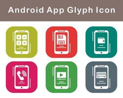 Android Apps Vector Icon Set
