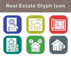 Real Estate Vector Icon Set