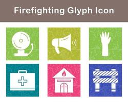 Firefighting Vector Icon Set