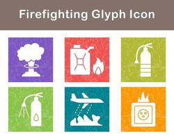 Firefighting Vector Icon Set