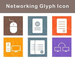 Networking Vector Icon Set