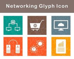 Networking Vector Icon Set