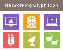 Networking Vector Icon Set