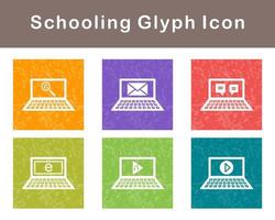 Schooling Vector Icon Set