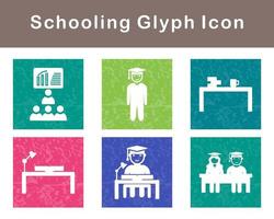 Schooling Vector Icon Set