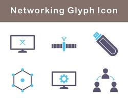 Networking Vector Icon Set