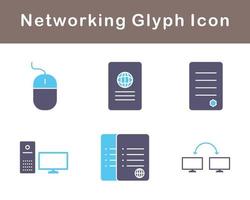 Networking Vector Icon Set