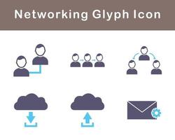 Networking Vector Icon Set