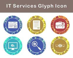 IT Services Vector Icon Set