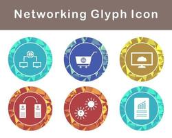 Networking Vector Icon Set