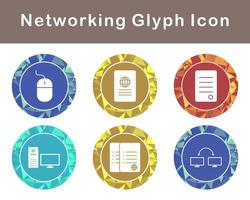 Networking Vector Icon Set