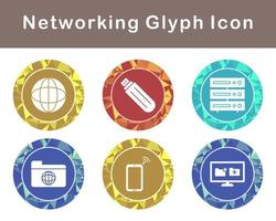 Networking Vector Icon Set