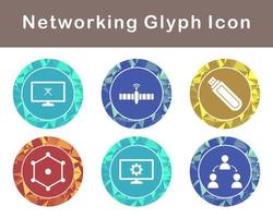 Networking Vector Icon Set